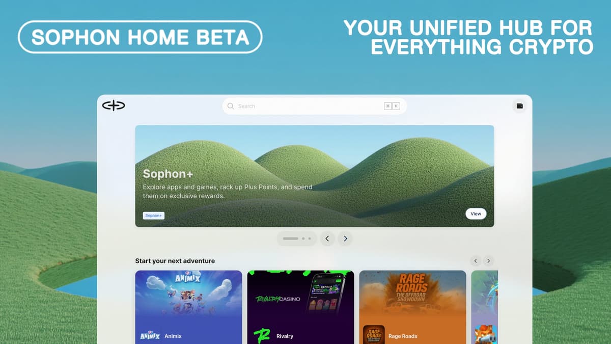 An Early Look at The Sophon Home Experience | Beta Now Live